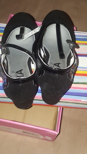 Mia Kids size 10M CK078 Nellie Black Novas NIB - Picture 5 of 5