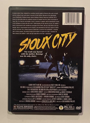 Sioux City - 1994 DVD Lou Diamond Phillips Salli Richardson Ralph Waite - 第 2/4 張圖片