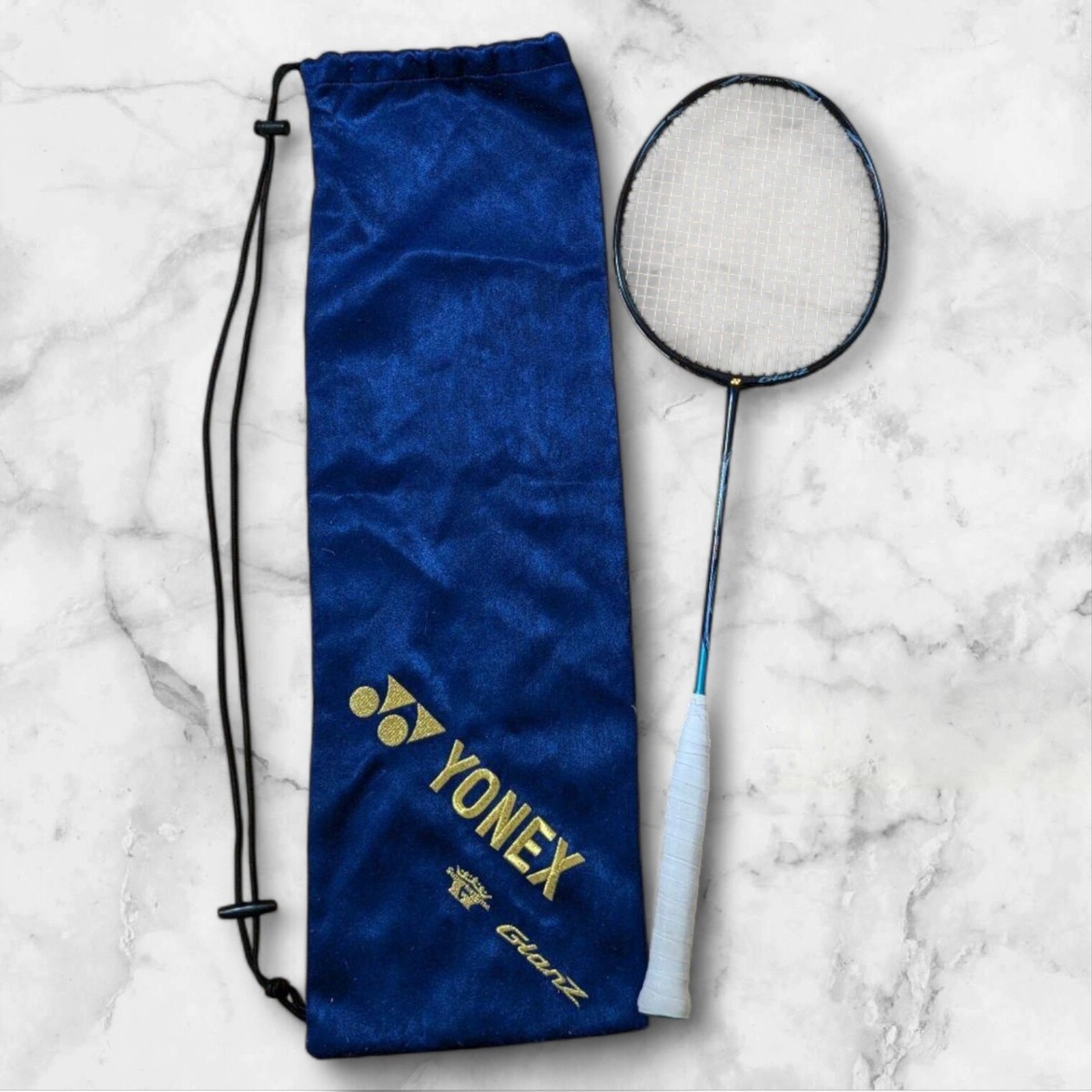 YONEX Nanoray GlanZ 4U Badminton Racquet Turquoise Used | eBay