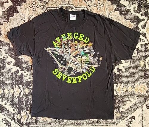 AUTHENTIC Avenged Sevenfold WHITE ALBUM Large Concert Tour T 