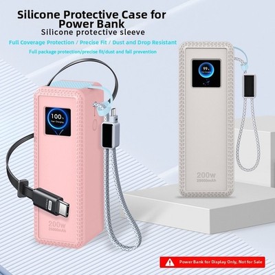 Silikon für Hülle für UGREEN für Nexode für Pro 25000mAh 200W USB PD Powerb