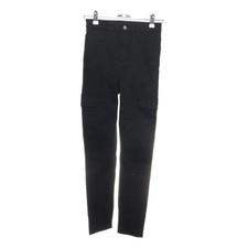 Divided by H&M, Jeans, Größe: 36, Schwarz, Baumwolle/Elasthan, Einfarbig #4tW