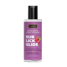 Kama Sutra Divine Nectars Flavored Body Glide Raspberry Kiss 5oz