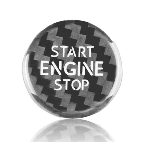 Elegant Black Start Stop Cover for BMW 3 Series 8 Series X5 Z4 Easy Fit - Picture 3 of 6