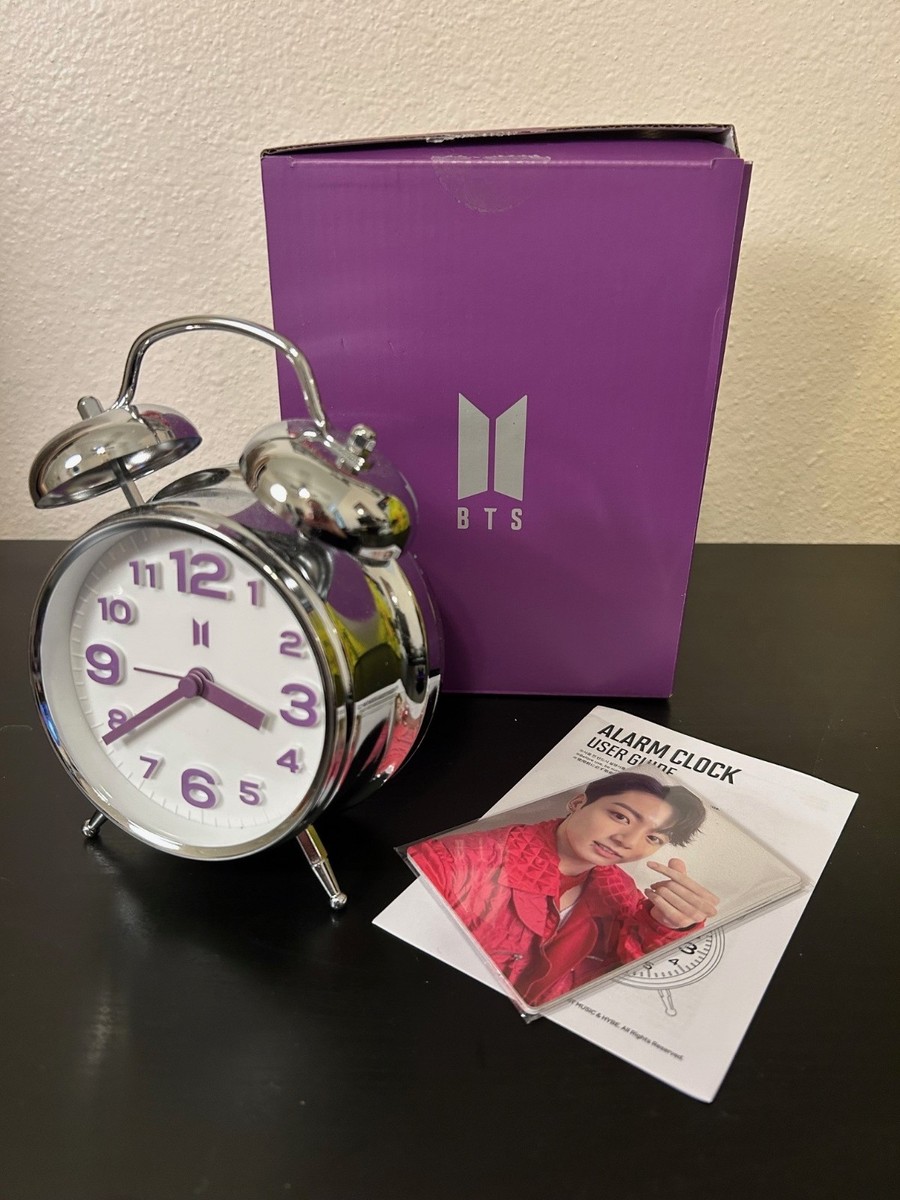 BTS Merch Box #9 ARMY Membership Pack Alarm Clock + Photo Cards