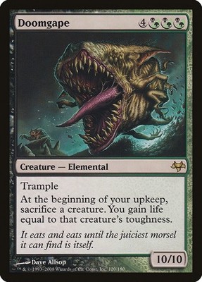 + Doomgape near mint englisch Eventide Rare MtG Magic the Gathering +