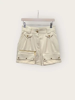 Louis Vuitton Beige goldene Cord-Safari-Shorts 36 136184021 [U] - Bild 1 von 4