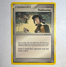 Fieldworker Uncommon EX Legend Maker 73/92 Supporter Pokemon Card on eBay