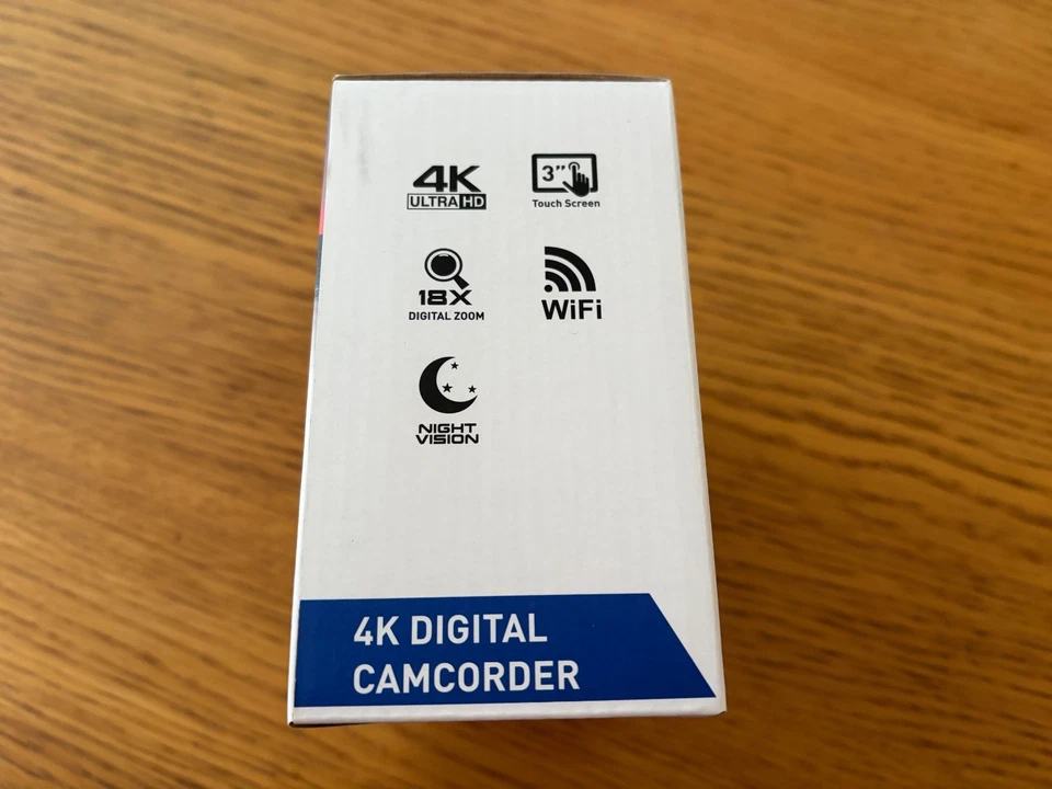 Vivitar DVR4K-BLK Compact Camcorder - Black - Image 3 of 4