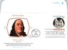 S08-7164, FRENCH ALLIANCE, BENJAMIN FRANKLIN, FLEETWOOD FIRST DAY COVER