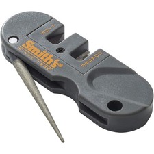 Pocket Pal Knife Sharpener: Carbide, Ceramic, Diamond Rod, Compact, Multiuse
