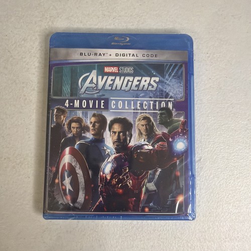 Avengers: 4-Movie Collection (Blu-ray, 2021) *NO DIGITAL