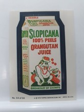 Topps Sticker Card 1979, Wacky Packages, 1st Series, #64 Slopicana (WD2)