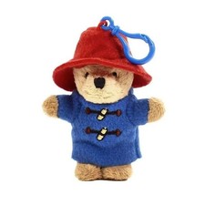 Paddington Bear Plush Keychain   Cute 11cm Mini School Bag Pendant