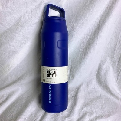 Stanley Aerolight Iceflow Bottle 36 oz Blue Cap Carry Lid Insulated