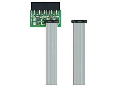 8.06.00 19-PIN CORTEX-M ADAPTER Adapter: erweiterungsmodul JTAG 20pin,Samtec FTS