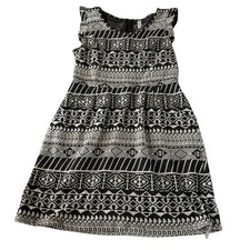 Xhileration Knit Dress Back Zip Size L (runs Small) Stretch