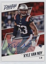 2018 Panini Prestige Xtra Points Blue Signatures Kyle Van Noy #144 Auto 3b8