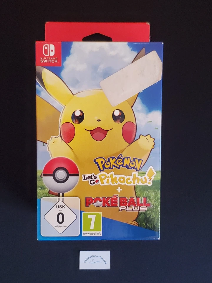 Pokémon: Let's Go, Pikachu + Poké Ball Plus (Nintendo Switch, 2018), photo 1 sur 5
