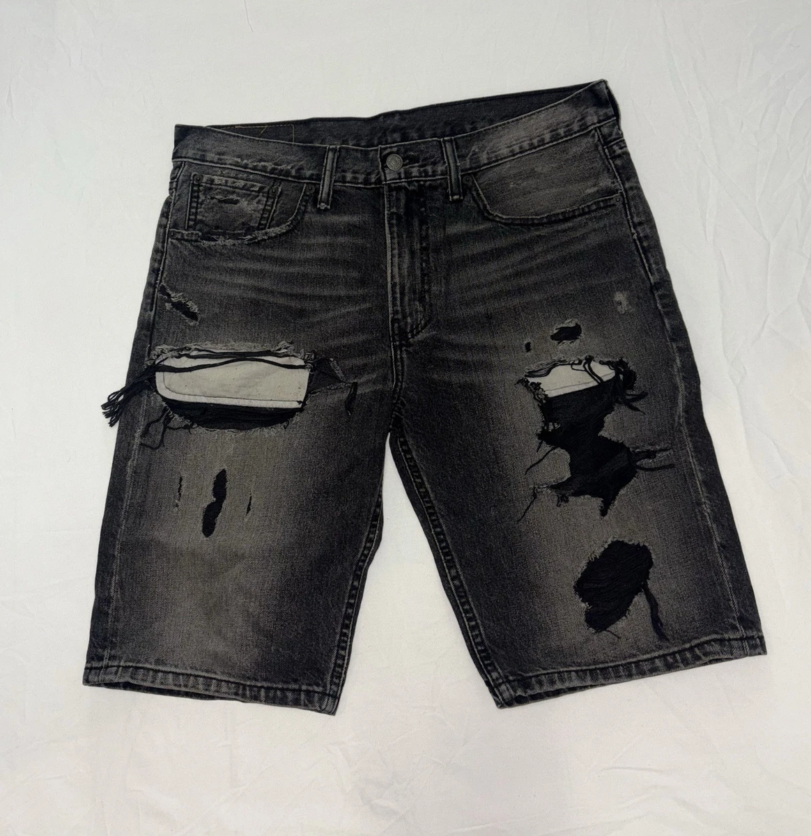 Levi's Denim Black Shorts for Men for sale | eBay