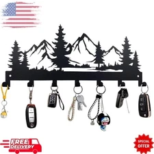 Metal Key Holder Wall Mounted Key Hooks Key Holder for Wall Key Organizer Rack