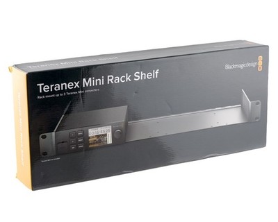 Blackmagic Design Teranex Mini Rack Shelf 1U for Converters, HyperDeck Mini, etc