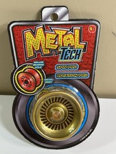 NEW Metal Tech SPIN ROTATION PRO Metal Yoyo Responsive Ball Bearing Gold 2016