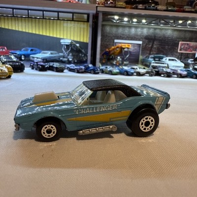 Matchbox Superfast Rare Blue Dodge Challenger Only N Racing Action Pack 1992 Car
