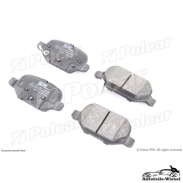 BremsbeläGe FüR Fiat Panda 0.9 4X4 1.3 D Multijet Van 12-25-image