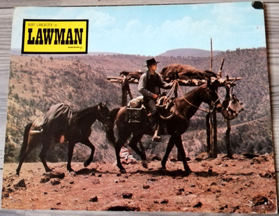 Aushangfoto:  Lawman Burt Lancaster Robert Ryan Lee J. Cobb Sheree North