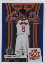 2019-20 Panini NBA Hoops Premium Stock We Got Next Blue Rui Hachimura #23 2y0