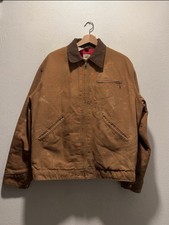 Vintage 85 Carhartt 6QLJ Duck Jacket 42 USA w/Hood Ex Verlon Prewitt Provenance