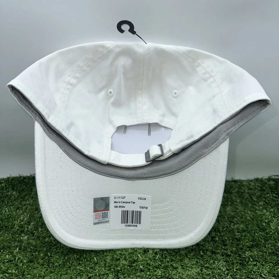 Nike Vanderbilt Commodores Heritage86 Dri-Fit White Adjustable Strapback Hat Cap - Image 2 of 4