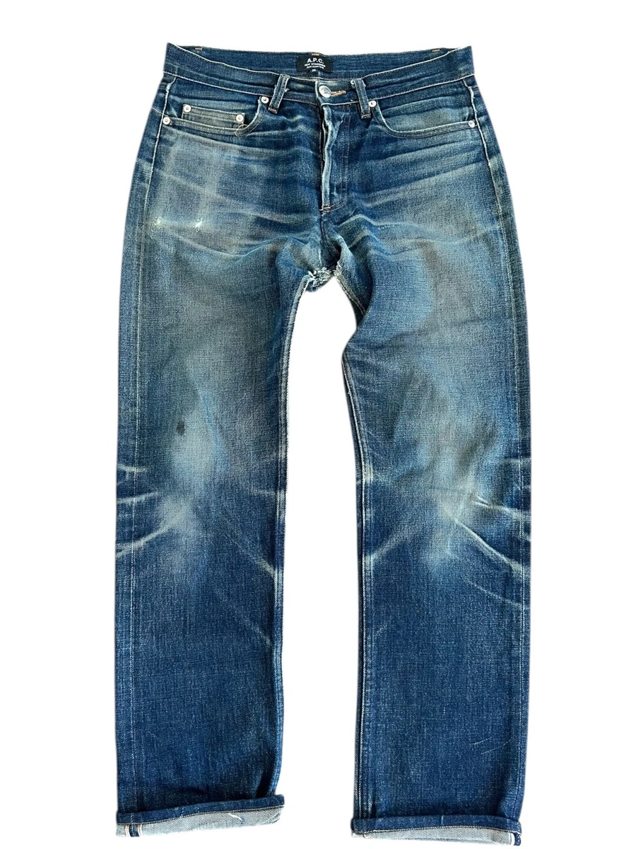 A.P.C. New Standard Selvedge Japanese Raw Denim Jeans Indigo APC