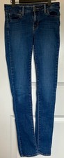 Levi's 711 Skinny Jeans Dark Wash Denim Classic Style Women's Size 26