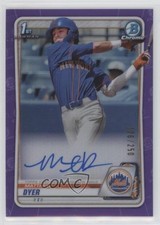 2020 Bowman Draft Chrome Picks Purple Refractor 226/250 Matthew Dyer Auto 9hx