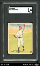 1933 Goudey #216 Lefty Gomez Yankees HOF SGC 1 - POOR