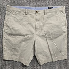 Polo Ralph Lauren Shorts Mens 42 Khaki Chino Stretch Classic Fit Preppy Tan Pony