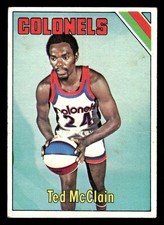 1975 TOPPS TED MCCLAIN 311 VG BASKETBALL KENTUCKY COLONELS