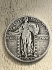 1927 p standing liberty quarter