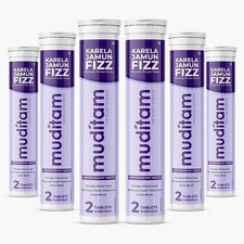 Muditam Ayurveda Jamun Fizz  Free Shipping  120 Effervescent Tablet