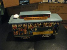 Powell  Mason Sts 514 San Francisco Cable Car F.E. Walts Vintage Japan Tin Toy
