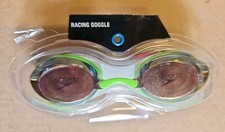 Speedo Mirrored Competitive Goggles, Damaged Packaging