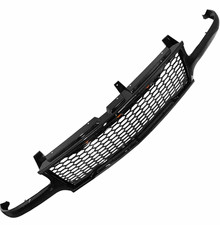 Fits 99-02 Chevy Silverado 1500 00-06 Tahoe Suburban Glossy Mesh Grille Led Fits 99-02 Chevy Silverado 1500 00-06 Tahoe Suburban Glossy Mesh Grille Led