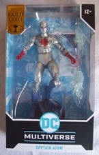 2023 McFarlane DC Multiverse New 52 Captain Atom Gold Label Walmart Exclusive
