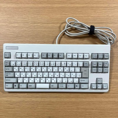 Topre Realforce 91u NG0100 White Keyboard USB Wired Good Condition JP