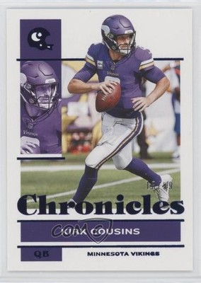 2021 Panini Chronicles Purple 18/49 Kirk Cousins #51 n0c