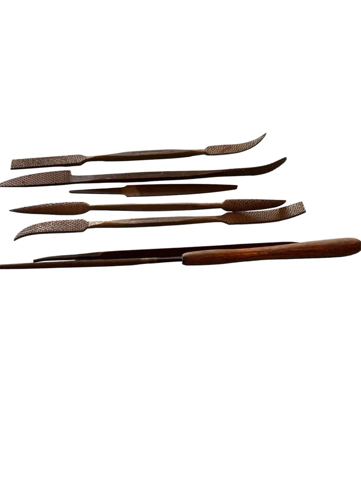 7 Inch Cut Grobet Riffles Chrome Steel Genuine Precision Files - Image 3 of 3