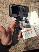 DJI Osmo Action 6 Black Action Camera w/ TELESIN Monopod