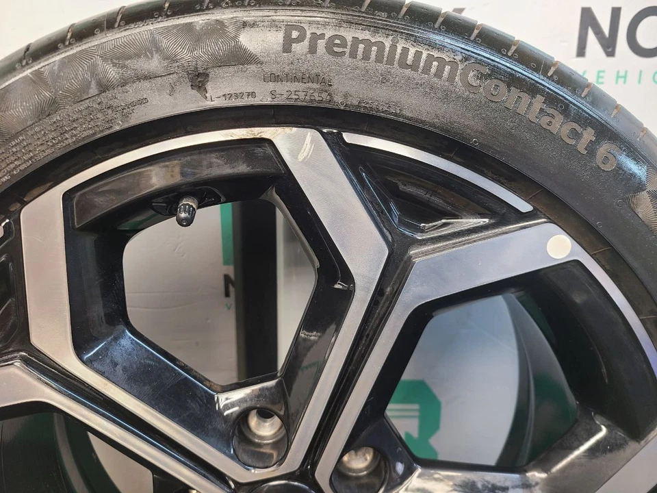 Llanta de aleación KIA NIRO 4 MK2 18" corte diamante negro 7,5JX18 + neumático 52910-AT100 - Imagen 3 de 4